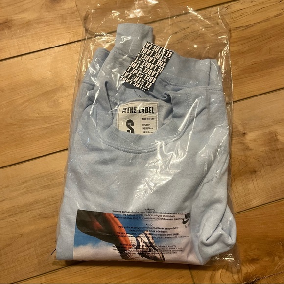 The Sneaker Graphic Pullover in Blue - Picture 11 of 12